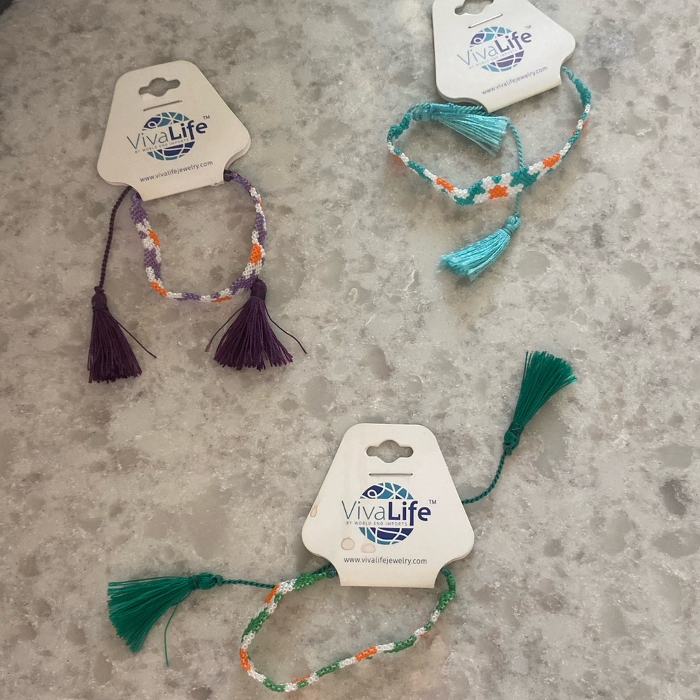 Viva Life Colorful Friendship Bracelets Set